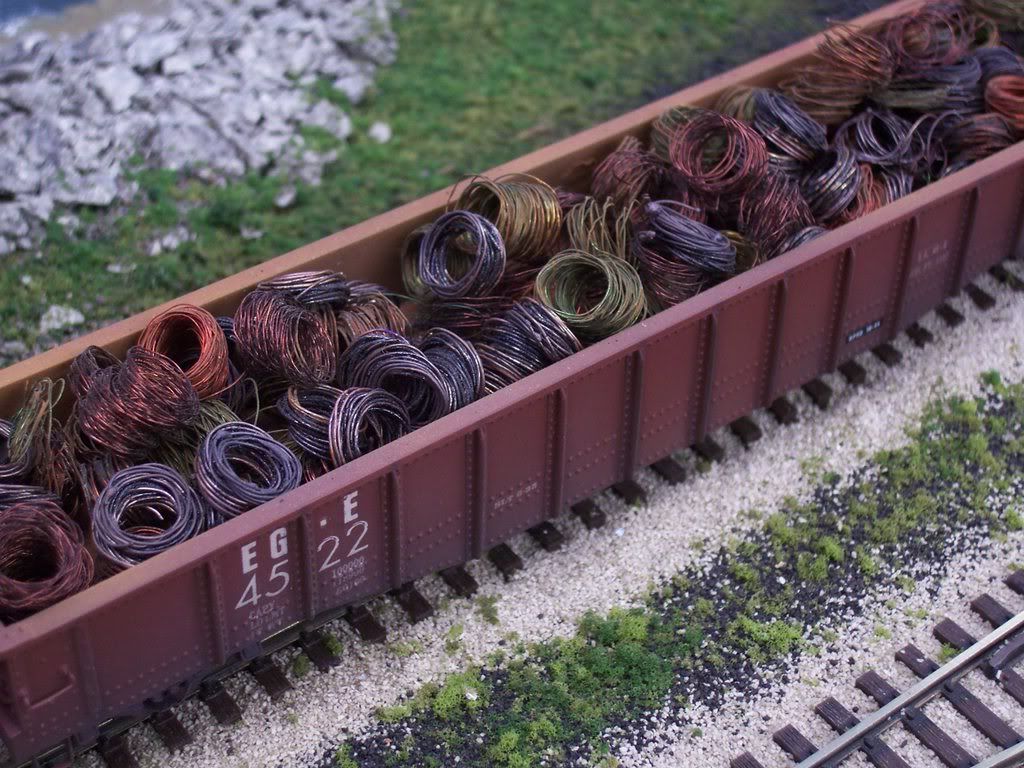 Gondola and Hopper Loads Model Railroader Magazine Model